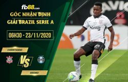 fb88-soi kèo Corinthians vs Gremio