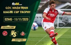 fb88-soi kèo Fleetwood Town vs Sunderland