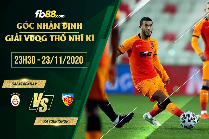 fb88-soi kèo Galatasaray vs Kayserispor