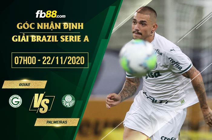 fb88-soi kèo Goias vs Palmeiras