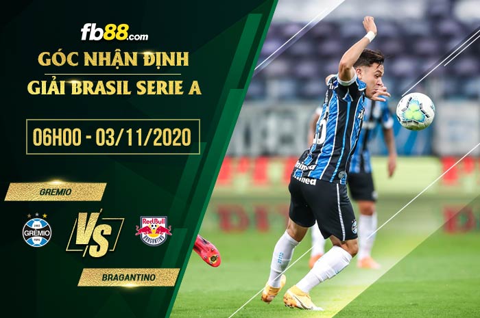 fb88-soi kèo Gremio vs Bragantino