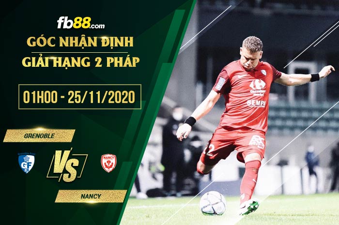 fb88-soi kèo Grenoble vs Nancy