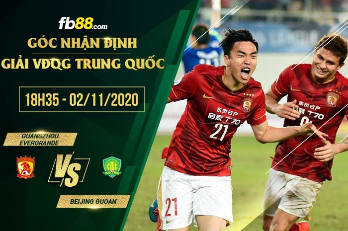 fb88-soi kèo Guangzhou Evergrande vs Beijing Guoan