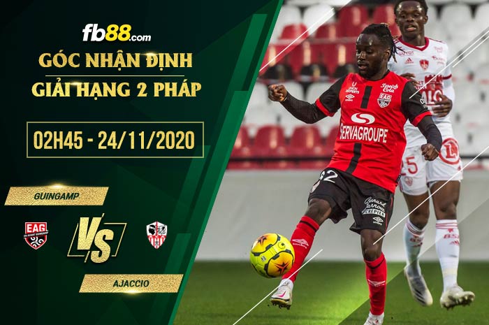 fb88-soi kèo Guingamp vs Ajaccio