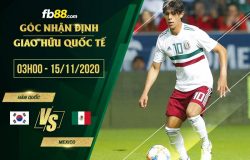 fb88-soi kèo Han Quoc vs Mexico