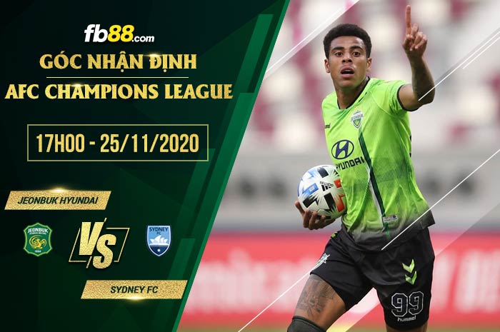 fb88-soi kèo Jeonbuk Hyundai vs Sydney FC