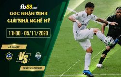 fb88-soi kèo LA Galaxy vs Seattle Sounders