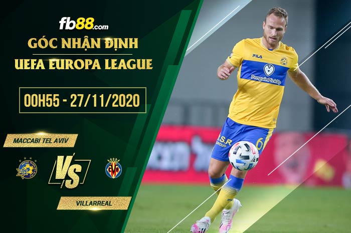fb88-soi kèo Maccabi Tel Aviv vs Villarreal