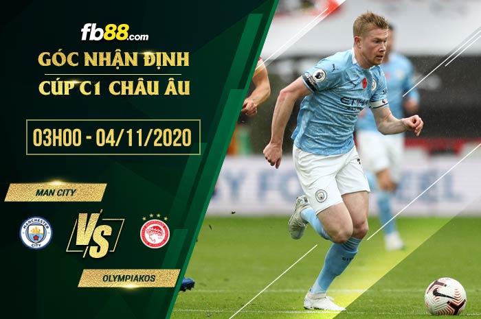 fb88-soi kèo Manchester City vs Olympiakos