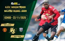 fb88-soi kèo Manchester United vs West Bromwich