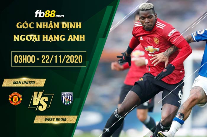 fb88-soi kèo Manchester United vs West Bromwich