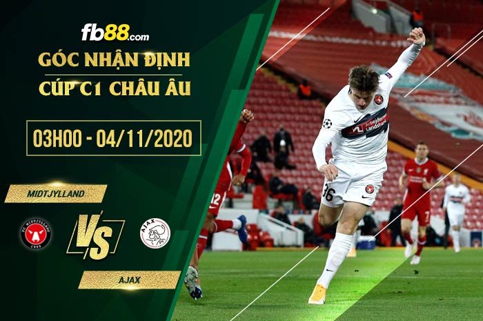 fb88-soi kèo Midtjylland vs Ajax