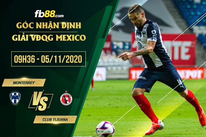 fb88-soi kèo Monterrey vs Club Tijuana