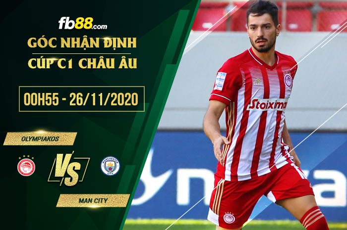 fb88-soi kèo Olympiakos vs Manchester City
