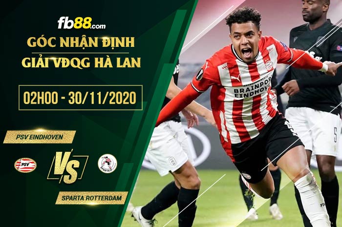 fb88-soi kèo PSV Eindhoven vs Sparta Rotterdam