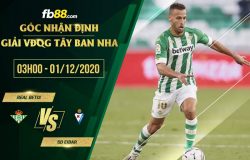 fb88-soi kèo Real Betis vs Eibar