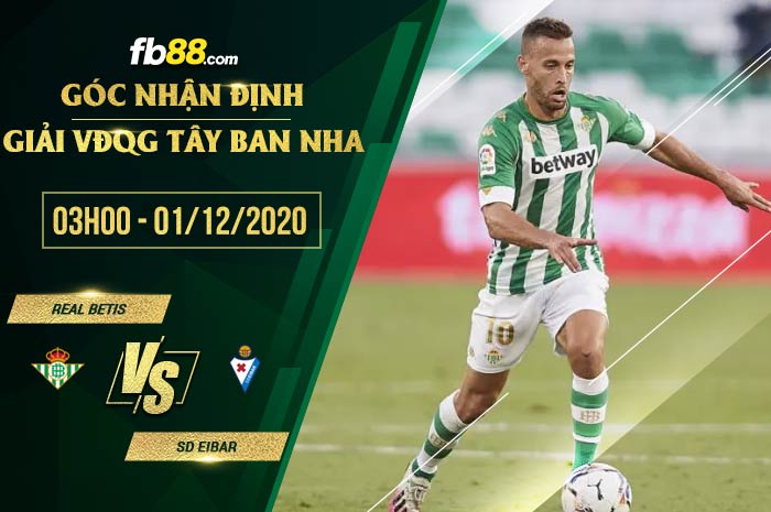 fb88-soi kèo Real Betis vs Eibar