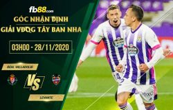 fb88-soi kèo Real Valladolid vs Levante
