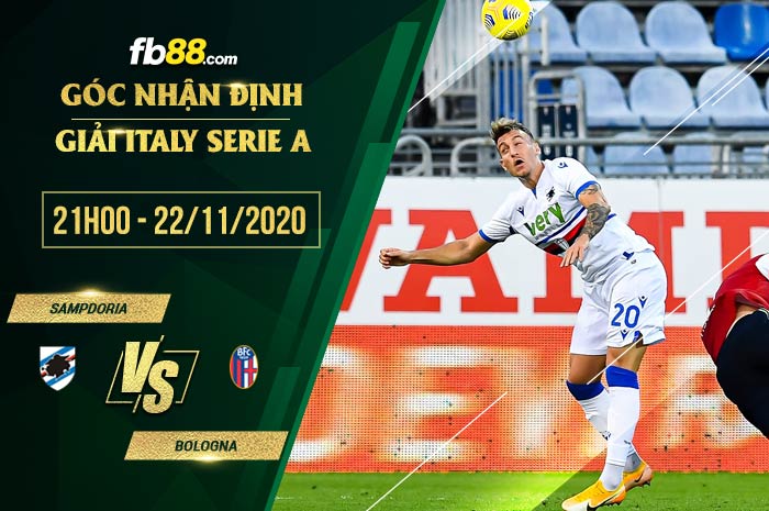 fb88-soi kèo Sampdoria vs Bologna