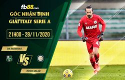 fb88-soi kèo Sassuolo vs Inter Milan