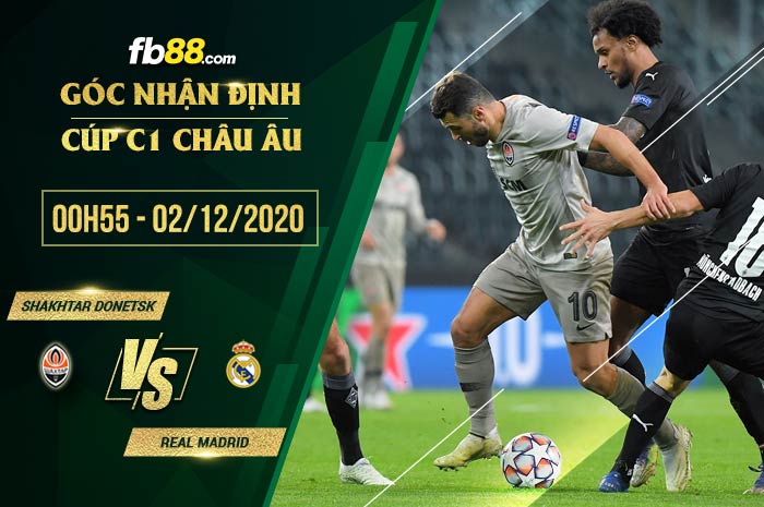 fb88-soi kèo Shakhtar Donetsk vs Real Madrid