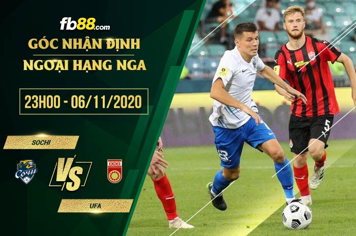 fb88-soi kèo Sochi vs Ufa