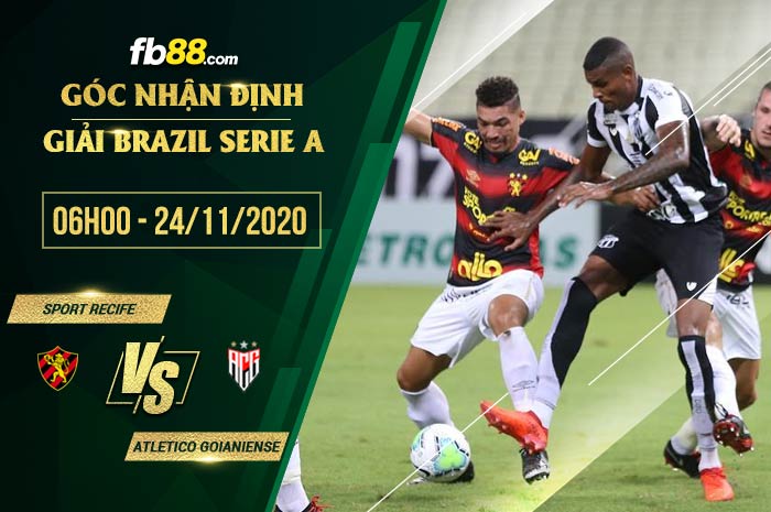 fb88-soi kèo Sport Club Recife PE vs Atletico Clube Goianiense
