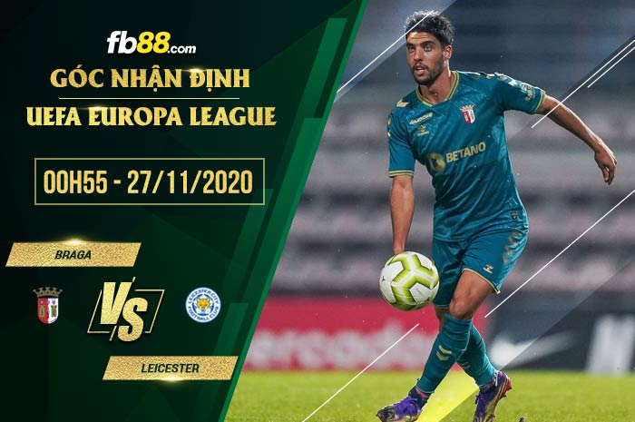 fb88-soi kèo Sporting Braga vs Leicester City