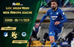 fb88-soi kèo Hoffenheim vs Slovan Liberec