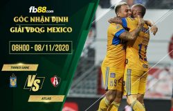 fb88-soi kèo Tigres UANL vs Atlas