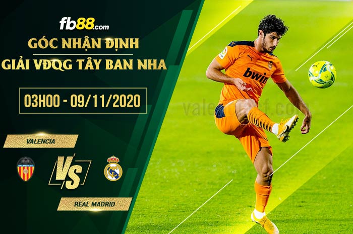 fb88-soi kèo Valencia vs Real Madrid