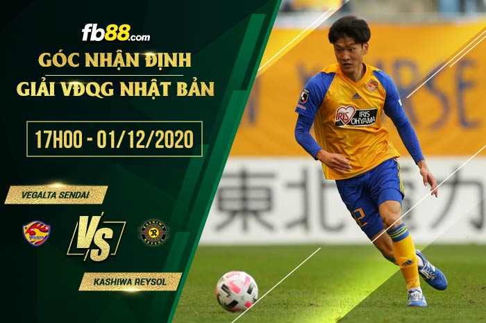 fb88-soi kèo Vegalta Sendai vs Kashiwa Reysol