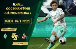 fb88-soi kèo Werder Bremen vs Koln