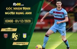 fb88-soi kèo West Ham vs Aston Villa