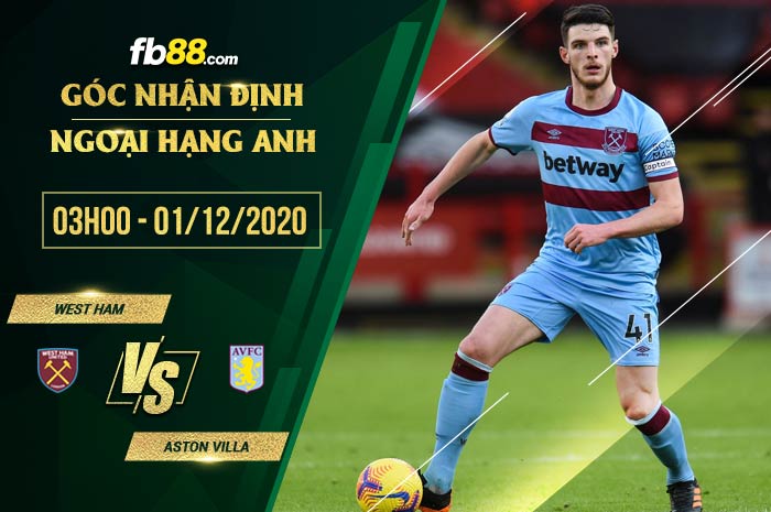 fb88-soi kèo West Ham vs Aston Villa