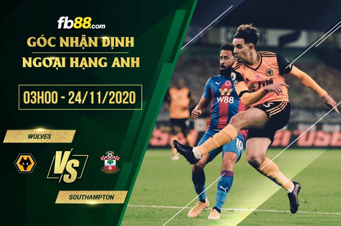 fb88-soi kèo Wolves vs Southampton