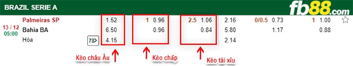 fb88-kèo chấp Palmeiras vs Bahia