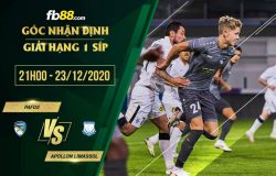 fb88-soi kèo AEP Paphos vs Apollon Limassol FC