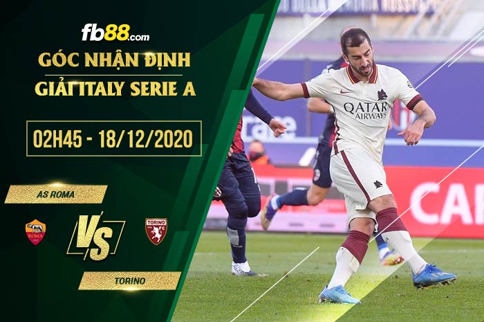 fb88-soi kèo AS Roma vs Torino