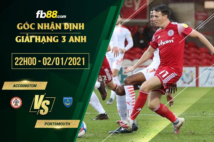 fb88-soi kèo Accrington Stanley vs Portsmouth