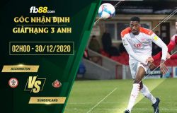 fb88-soi kèo Accrington Stanley vs Sunderland