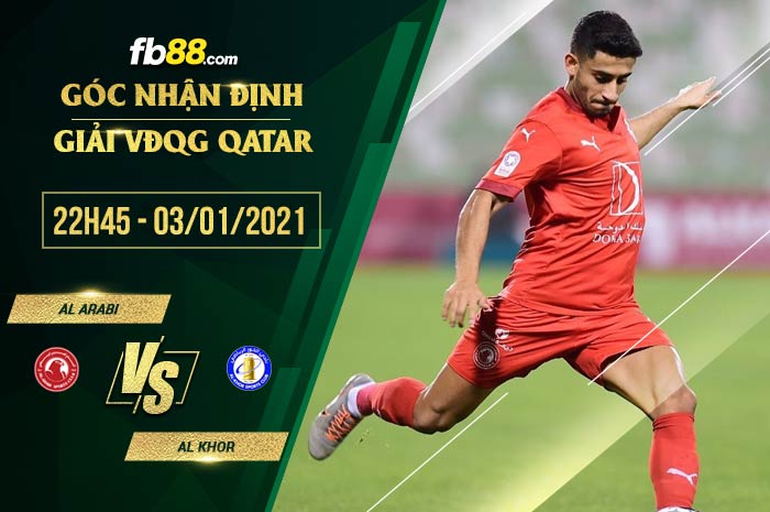 fb88-soi kèo Al-Arabi SC vs Al Khor SC