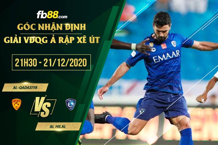 fb88-soi kèo Al-Qadasiya vs Al Hilal