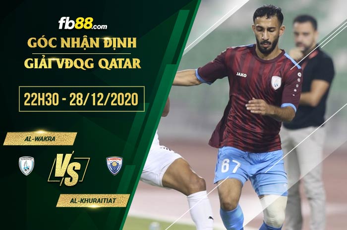 fb88-soi kèo Al-Wakra vs Al-Khuraitiat