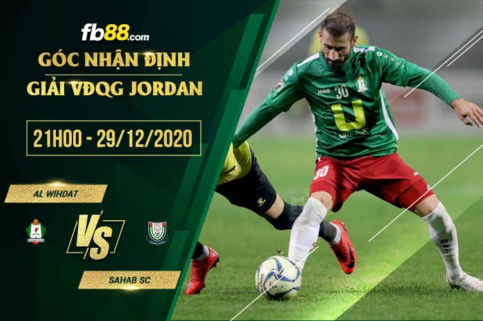 fb88-soi kèo Al Wihdat Amman vs Sahab SC