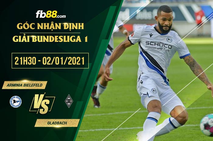 fb88-soi kèo Arminia Bielefeld vs Gladbach