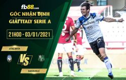 fb88-soi kèo Atalanta vs Sassuolo