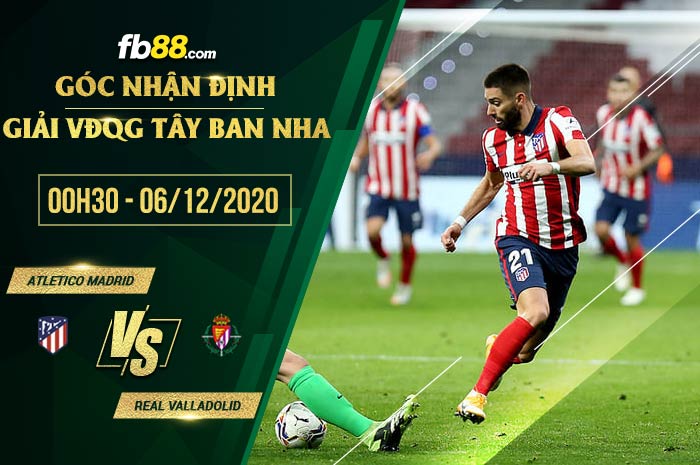 fb88-soi kèo Atletico Madrid vs Real Valladolid