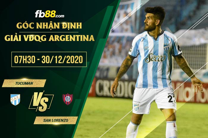 fb88-soi kèo Atletico Tucuman vs San Lorenzo