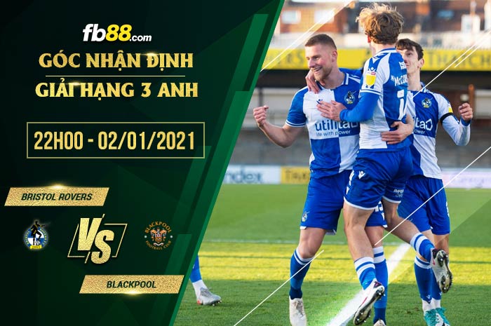fb88-soi kèo Bristol Rovers vs Blackpool